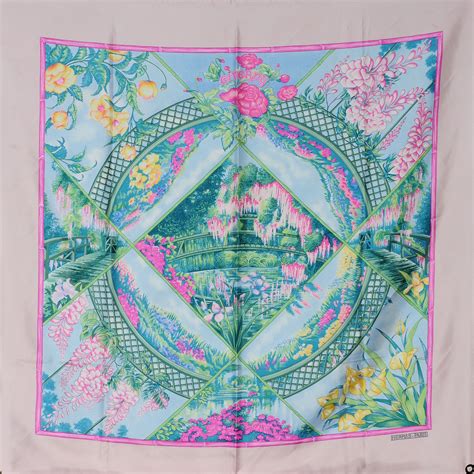 giverny scarf hermes|Giverny Hermès© Silk Scarf – The Monet Connection.